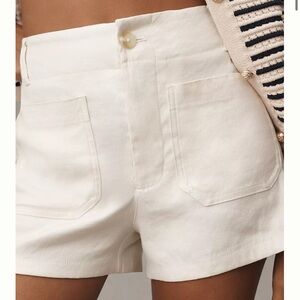 NWT Anthropologie Colette Linen Shorts